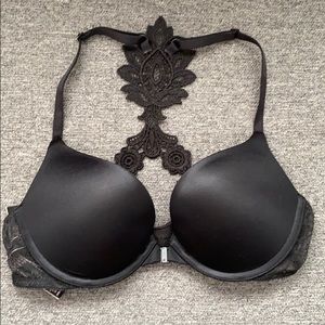 Victoria Secret Black back lace bra